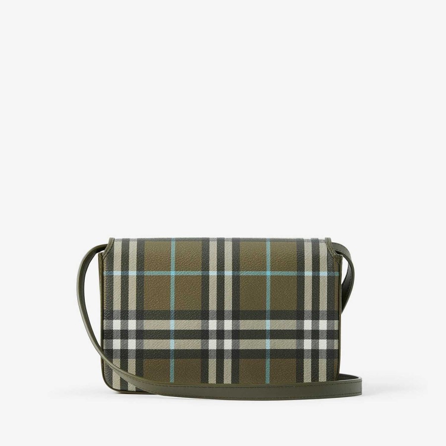 Kobiety Burberry Mini | Torba Hampshire Zielona oliwka